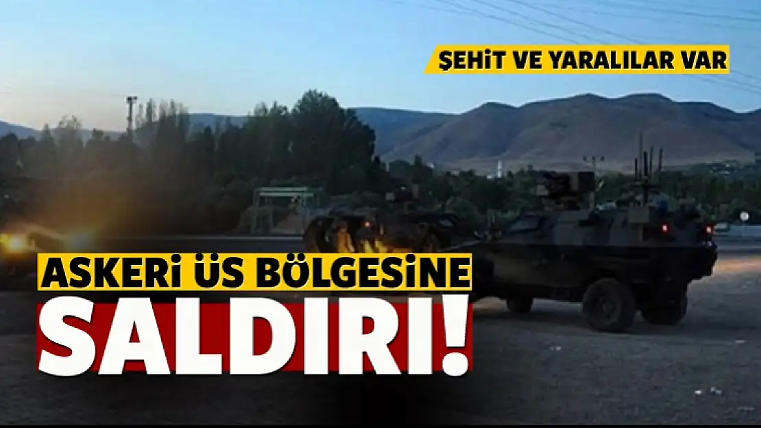 Diyarbakır'da askeri üs bölgesine saldırı!