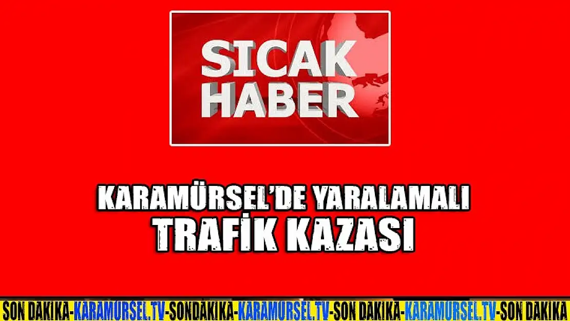 Karamürsel'de Yaralamalı Trafik Kazası