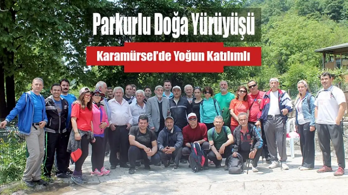 Karamürsel'de Parkurlu Doğa Yürüyüşü