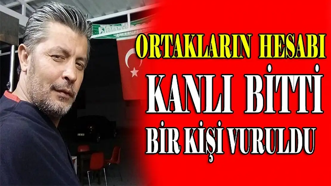 Ortağını vurdu