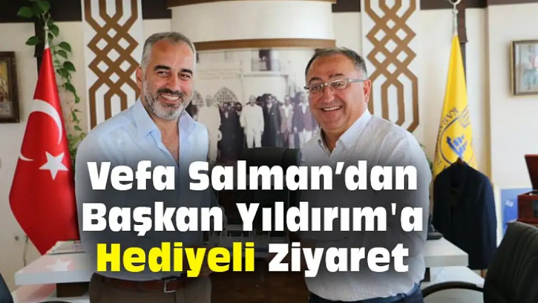 Vefa Salman Başkan Yıldırım'ı Ziyaret Etti