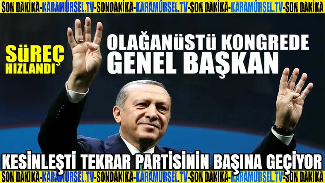 Kesinleşti Erdoğan, tekrar kurduğu partinin başına geçiyor