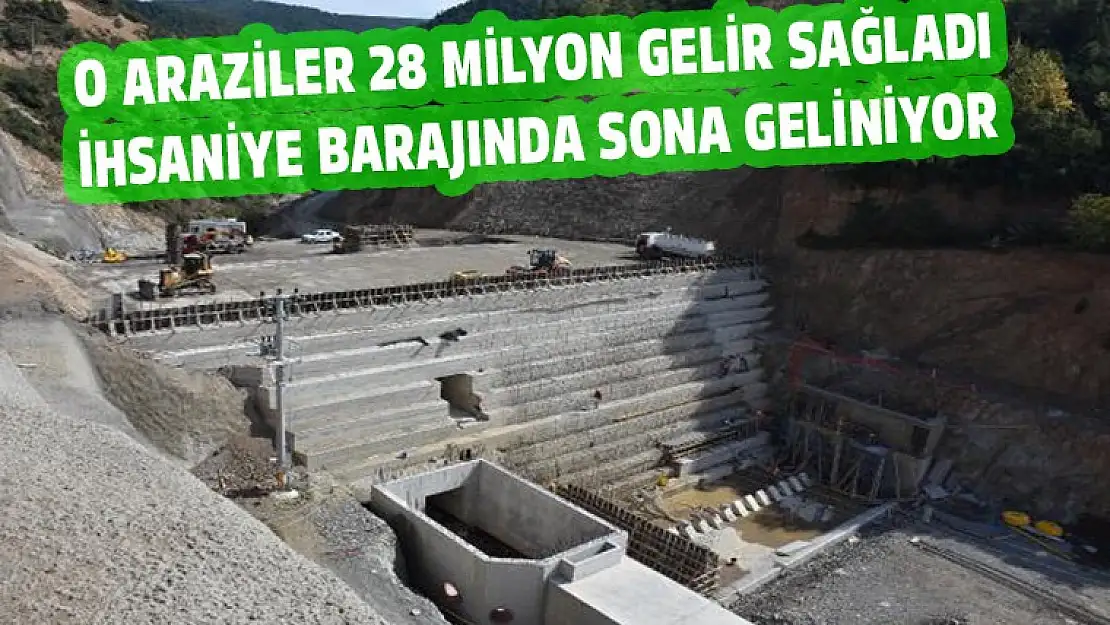 O ARAZİLER 28 MİLYON GELİR SAĞLADI