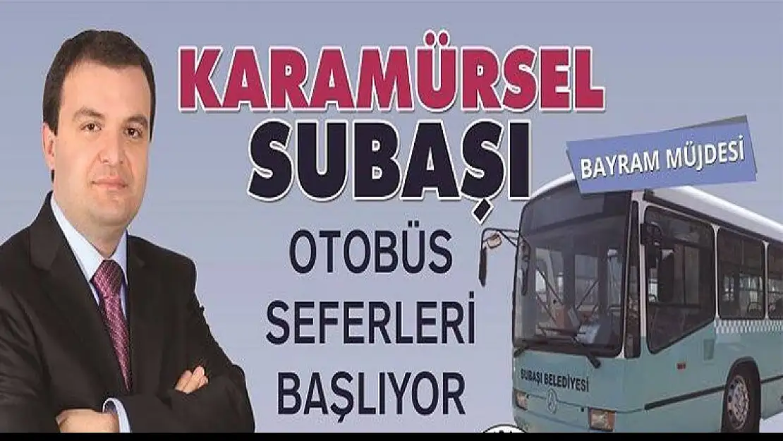 Subaşı Belediye Başkanı Volkan Yılmaz Müjdeyi Verdi