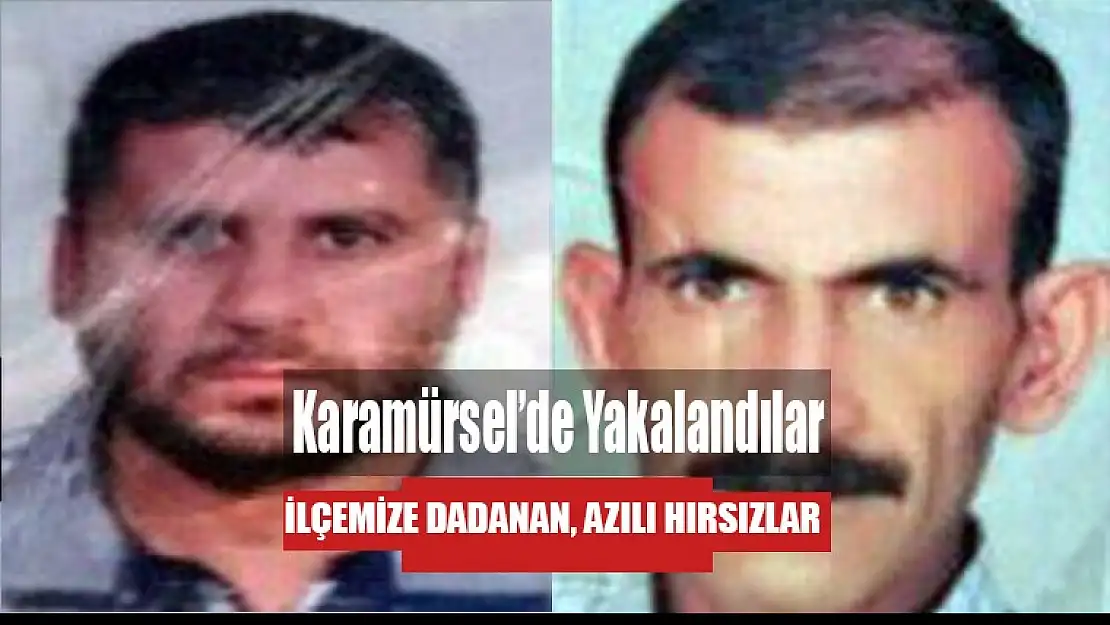 Azılı 'HIRSIZLAR' Karamürsel'de Yakalandı