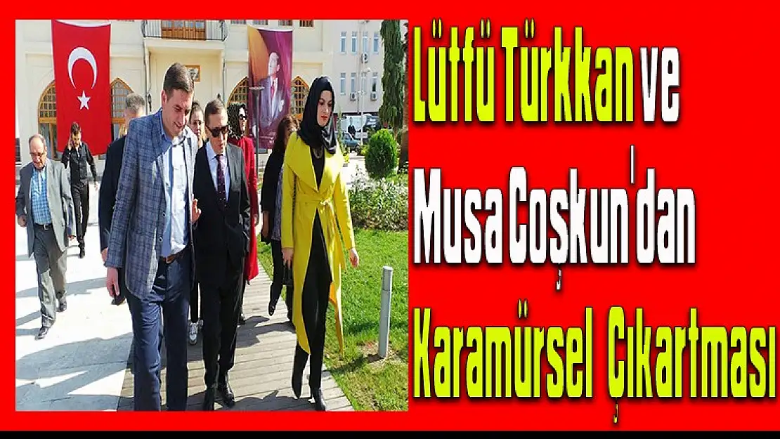 Lütfü Türkkan ve Musa Coşkun'dan Karamürsel çıkarması