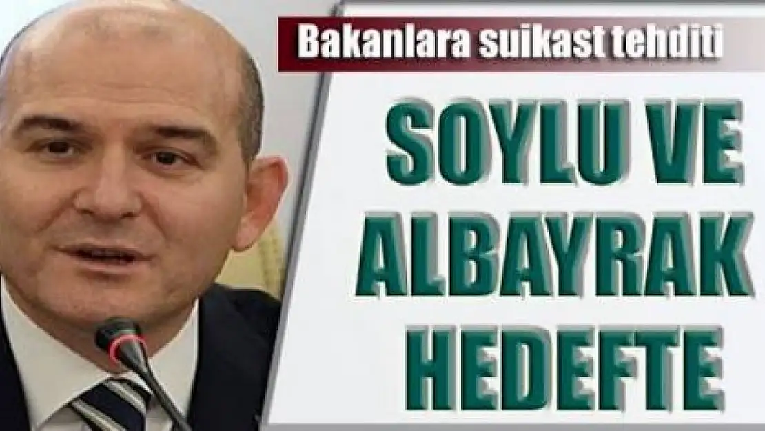 Bakanlara suikast tehditleri yapıyorlar