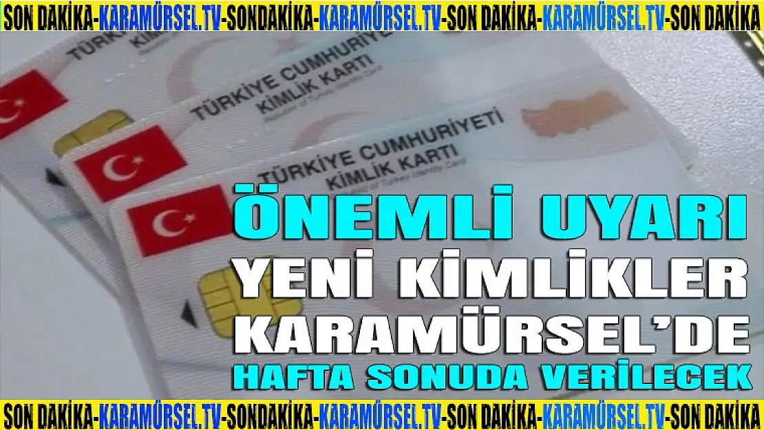 Karamürsel'de Nüfus Müdürlüğü Hafta Sonu da Çalışacak