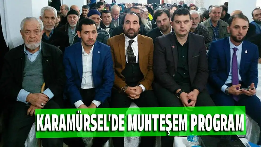 Karamürsel AGD'den 'Mekke'nin Fethi ve Kudüs Gecesi'