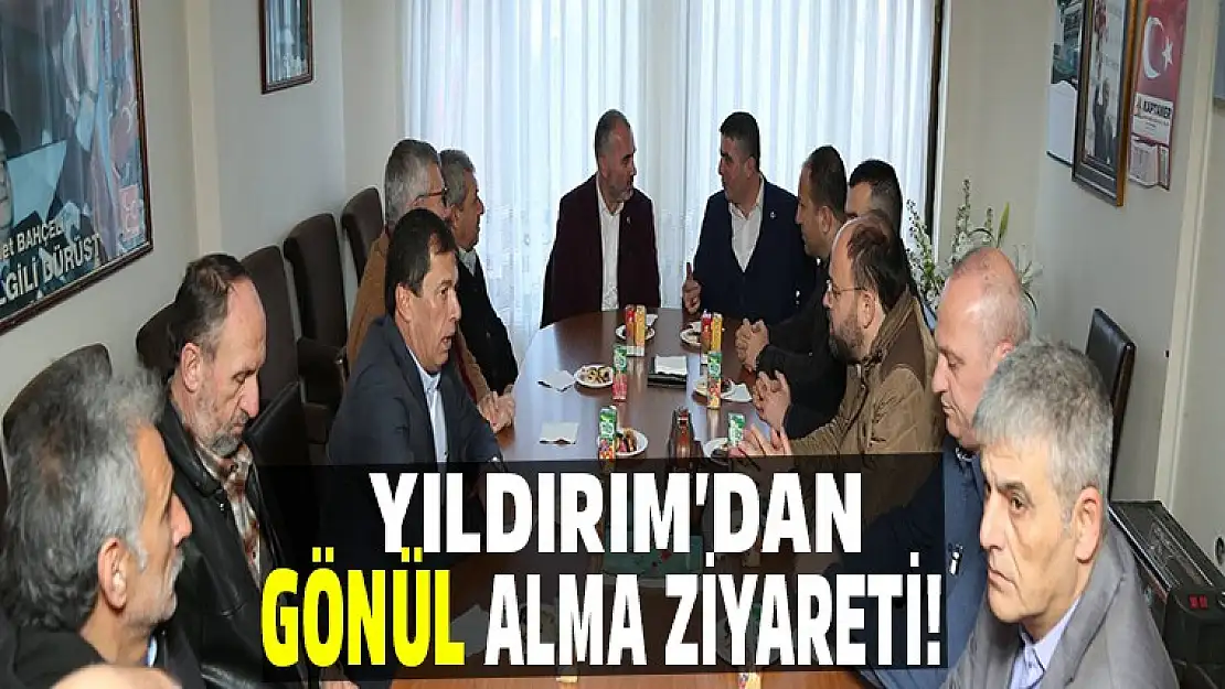 İsmail Yıldırım'dan MHP'ye gönül alma ziyareti!