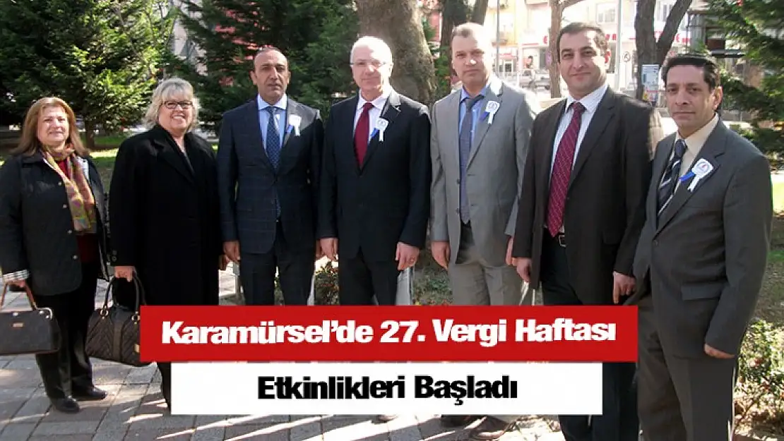 Karamürsel'de 27. Vergi Haftası Etkinlikleri Başladı