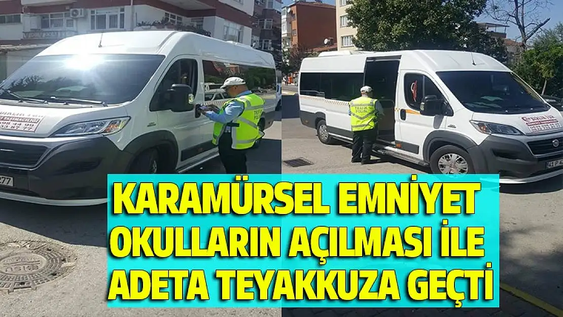 Karamürsel Emniyet Çocuklar için Teyakkuza Geçti