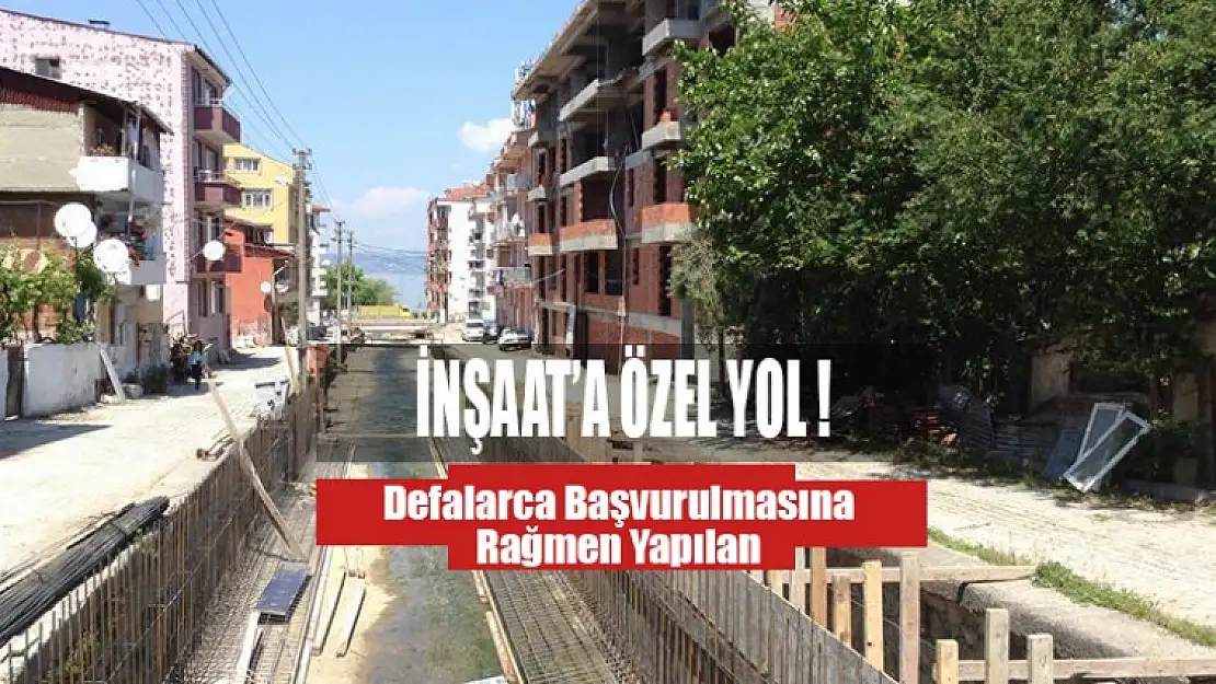 İnşaata Özel Yol