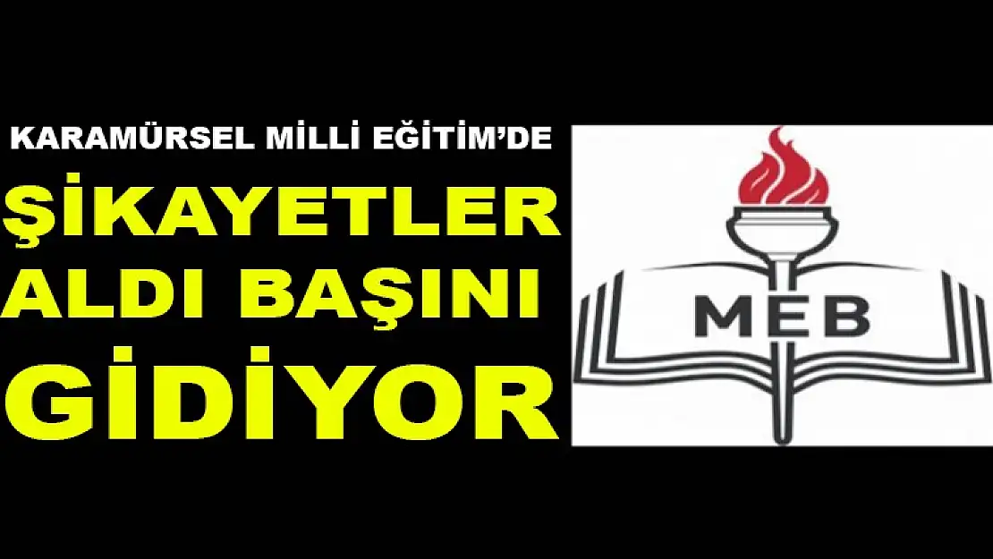 Karamürsel Milli Eğitim bu işe ne zaman el atacak