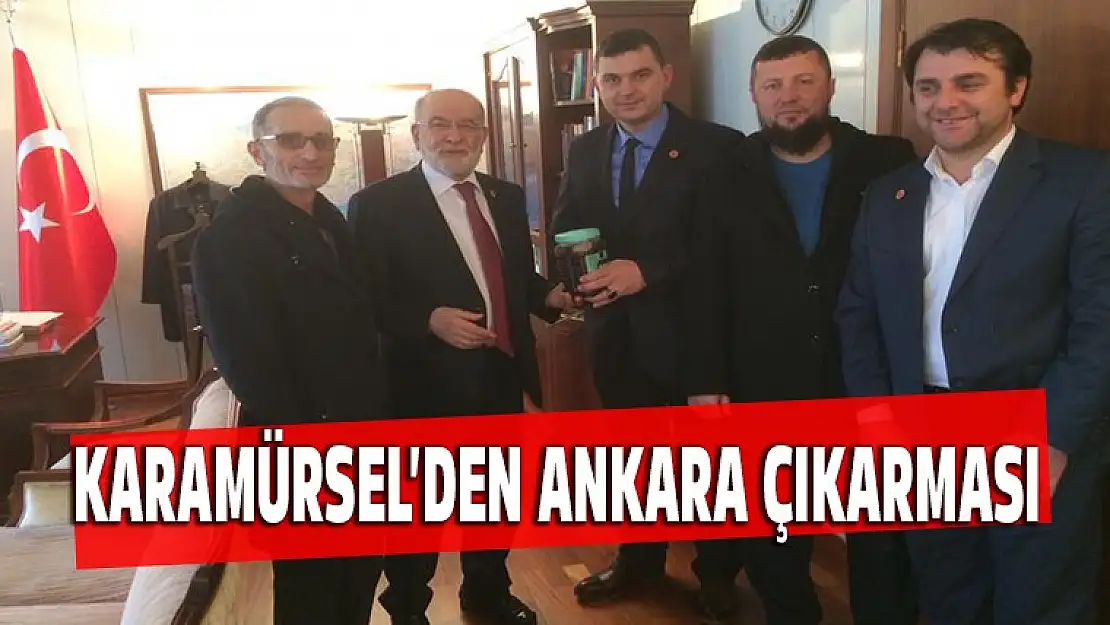 Karamürsel SP İlçe başkanından Ankara ziyareti