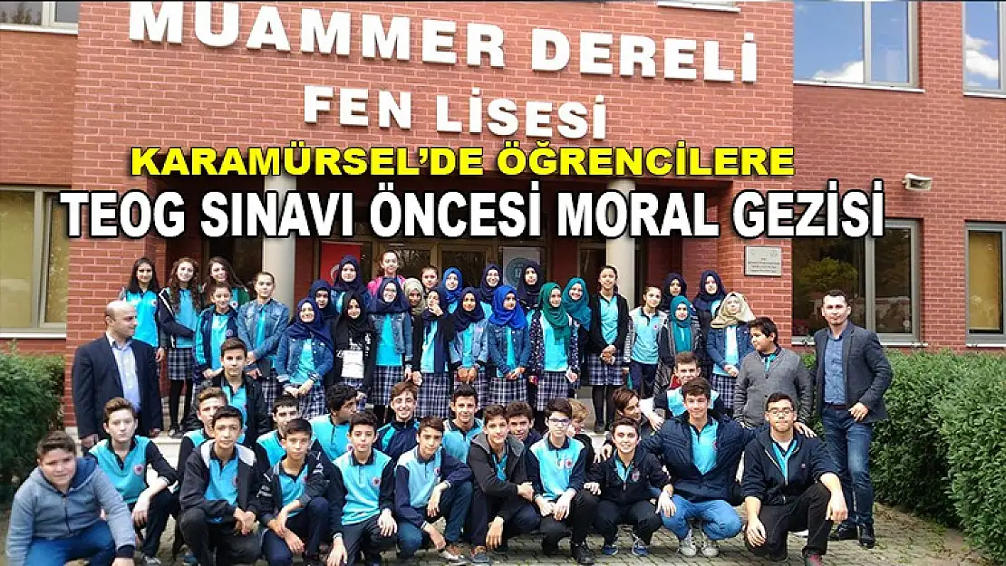 Karamürsel İmam Hatip Orta Okulundan örnek davranış