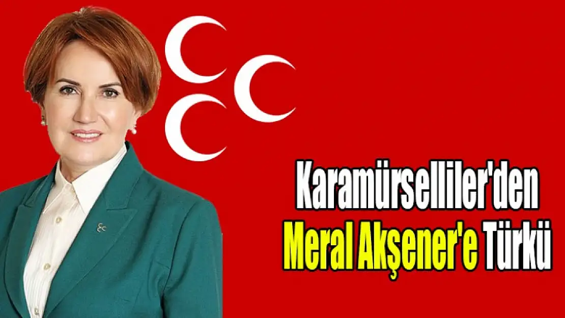 Karamürselliler'den Meral Akşener'e Türkü