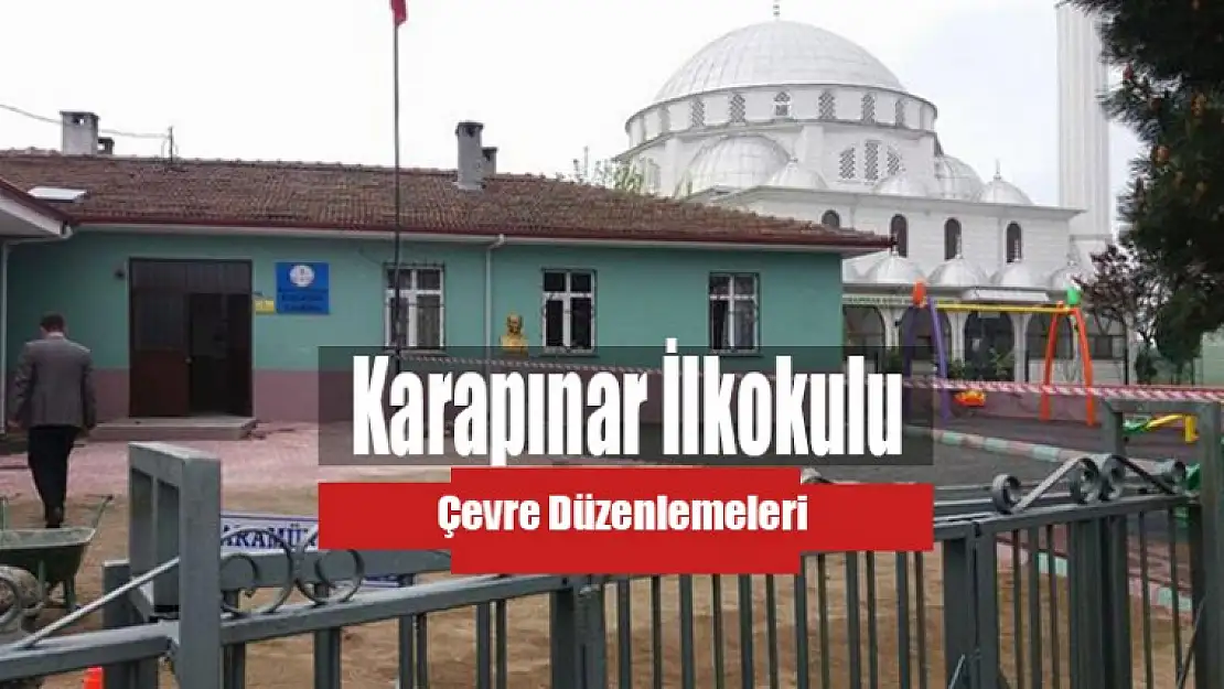 Karapınar İlkokulu Çevre Düzenlemesi