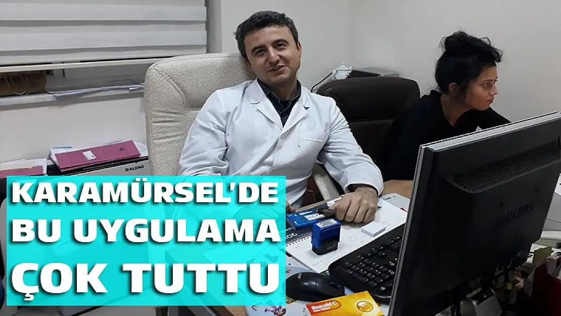 Karamürsel'de bu uygulama çok tuttu