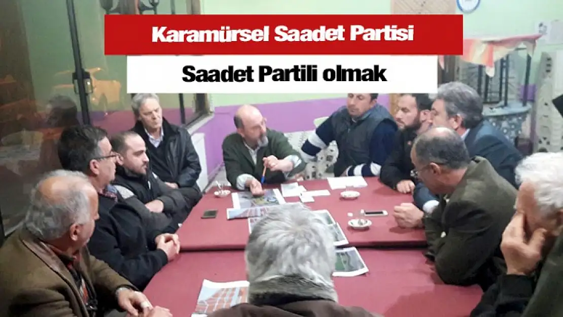 Karamürsel Saadet Partisi İlçe Başkanı İsmail Aydın 'Belediye Meclis üyelerimizden Ereğli'de Yıldırım etkisi!'