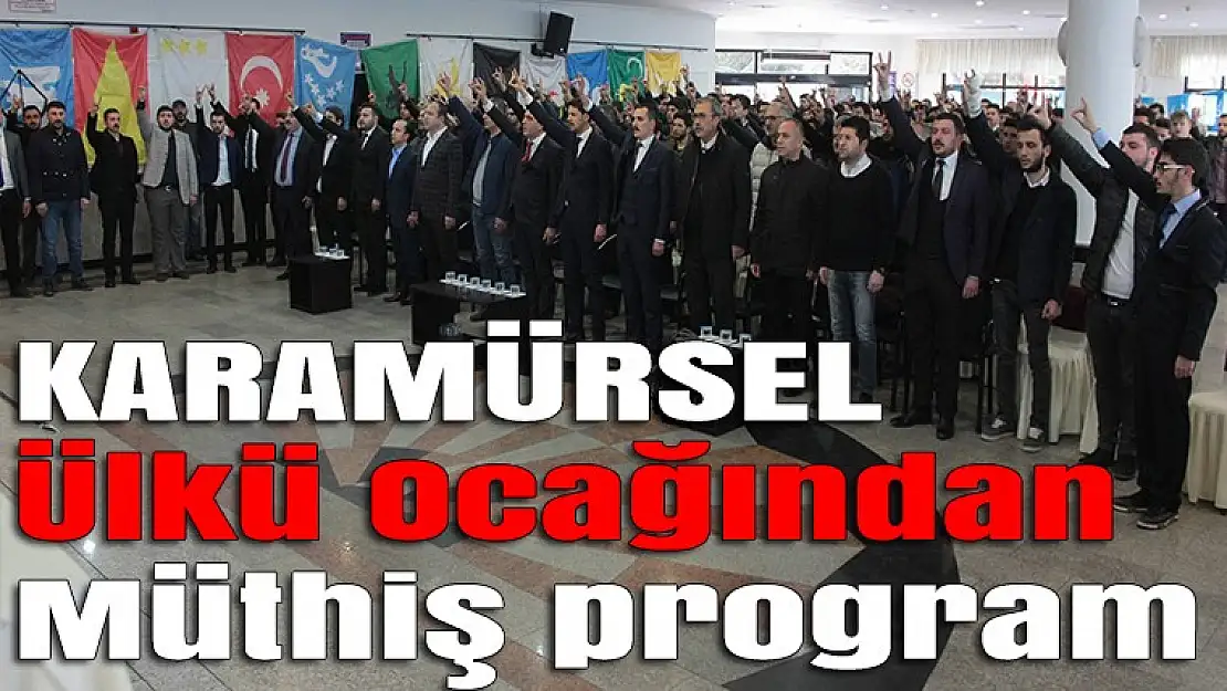 Karamürsel Ülkü Ocağından Müthiş program