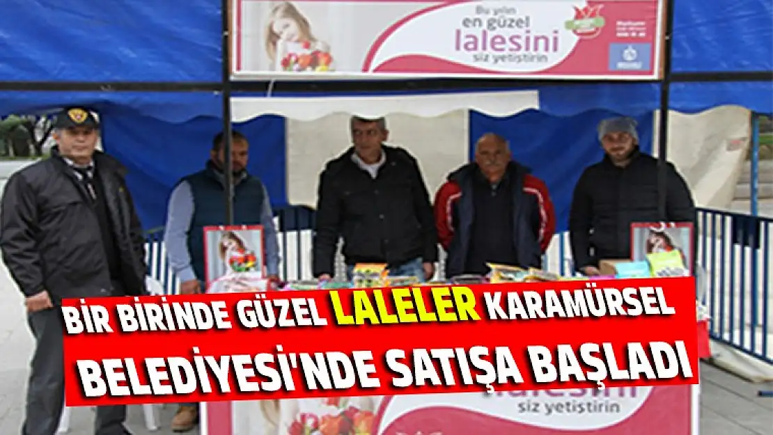 5 bin lale soğanı satışı başladı