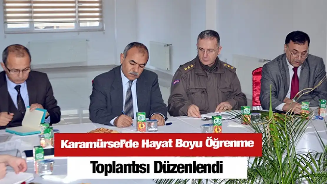 Karamürsel'de Hayat Boyu Öğrenme Toplantısı Yapıldı