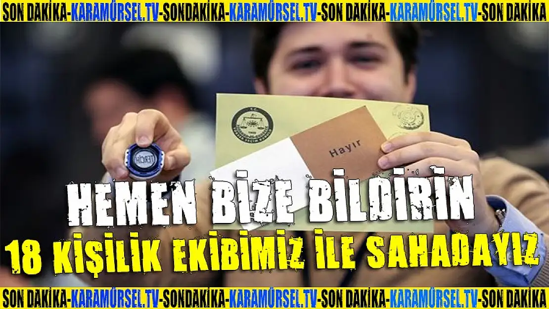 Her zaman olduğu gibi, yine halkımızın yanındayız