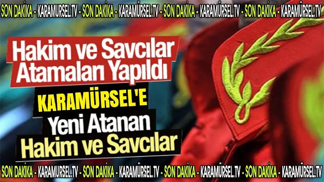 İşte Kocaeli'ye atanan yeni hakim ve savcılarımız