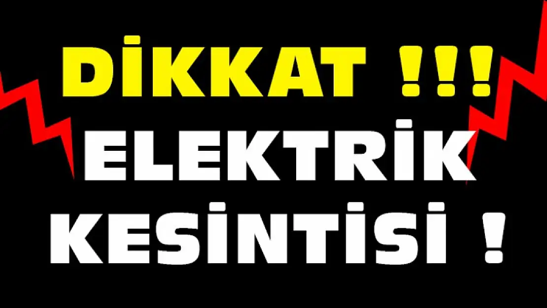 Karamürsel'de Elektrik Kesintisi