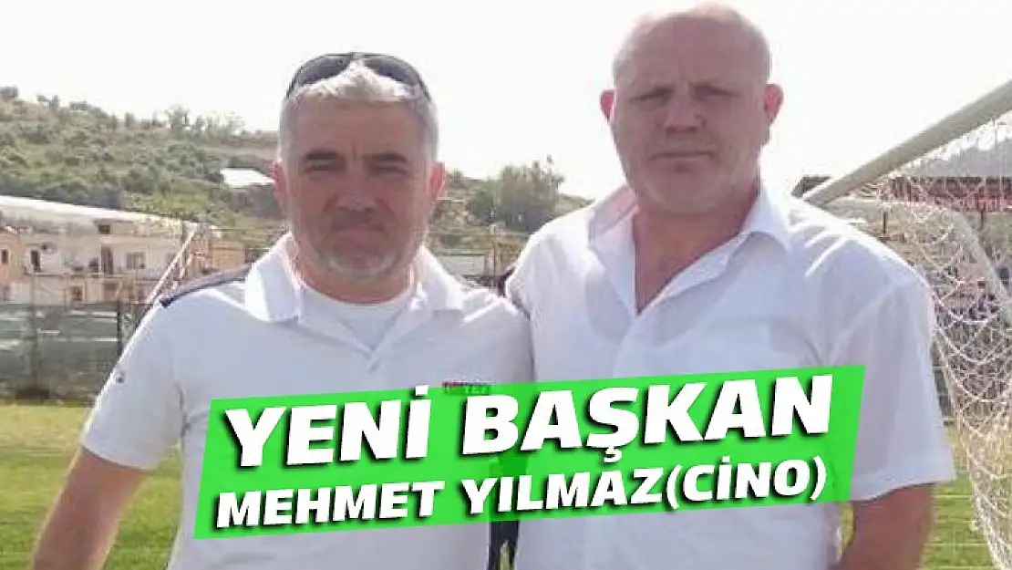 Yeni başkan Mehmet Yılmaz