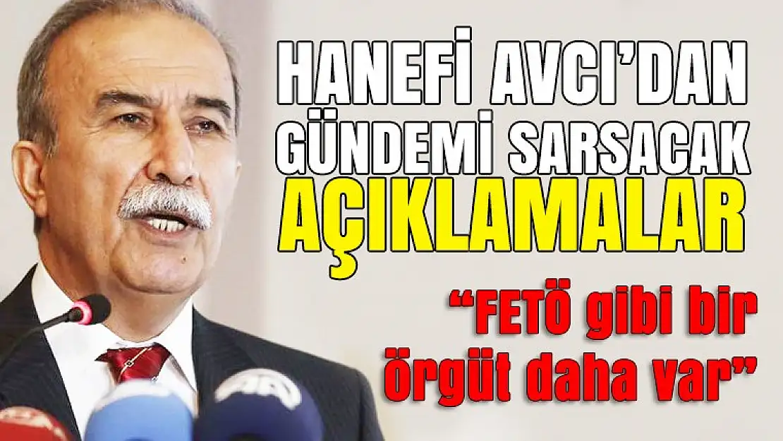 Gündemi sarsacak açıklamalar: FETÖ gibi bir örgüt daha var!