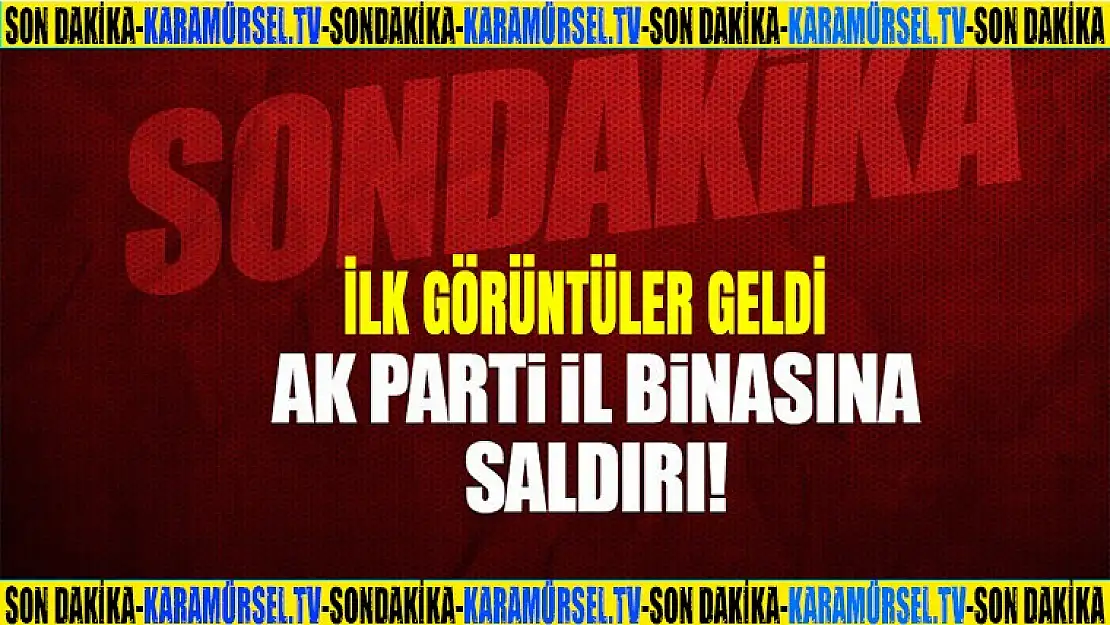 AK Parti İstanbul il binasına saldırı girişimi