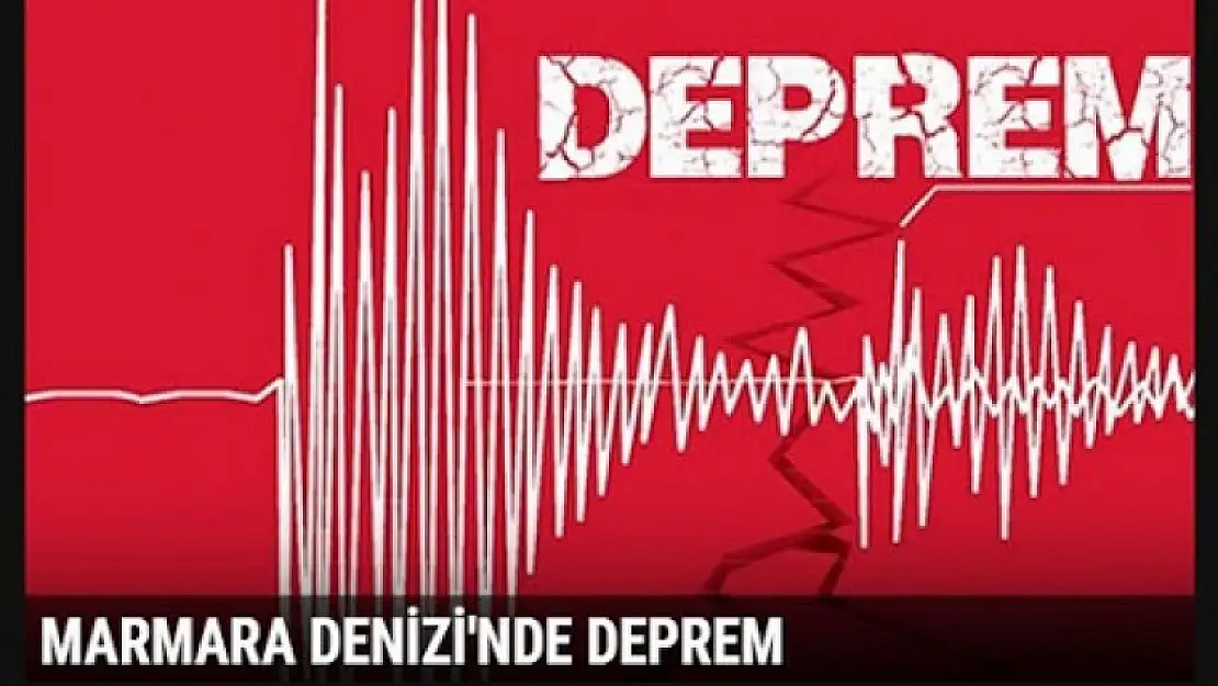 Denizde Deprem