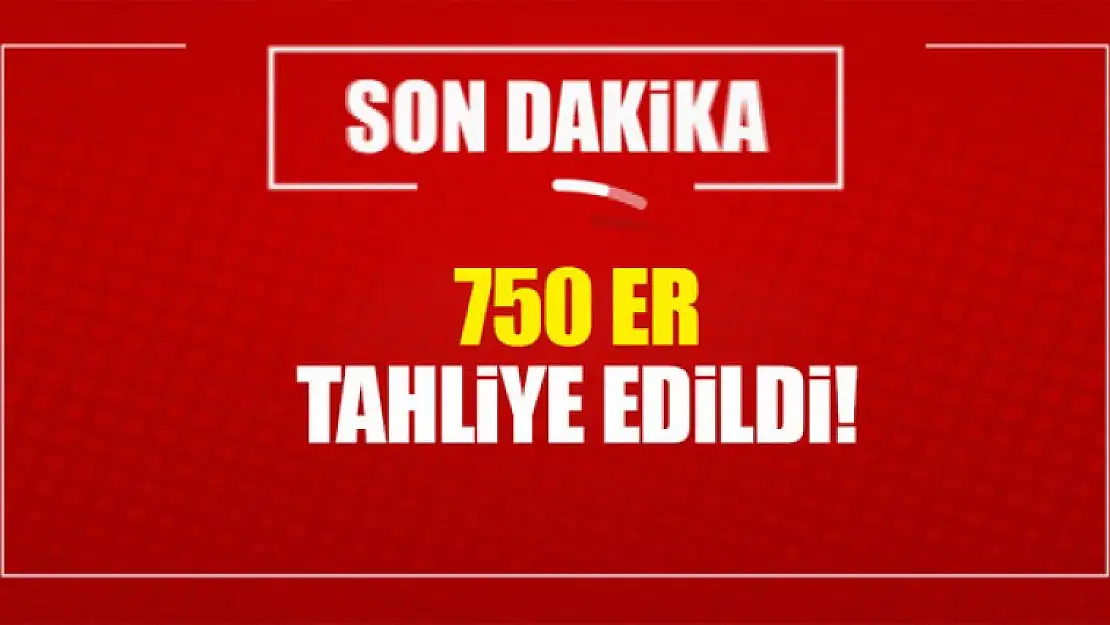 İtirafçı 750 ere tahliye!