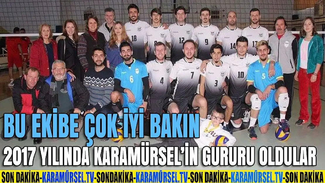 Karamürsel'in voleyboldaki altın çocukları