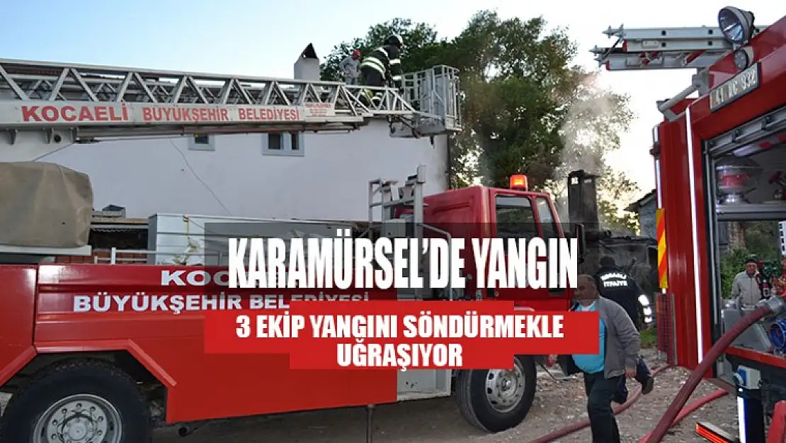 Karamürsel'de Yangın !