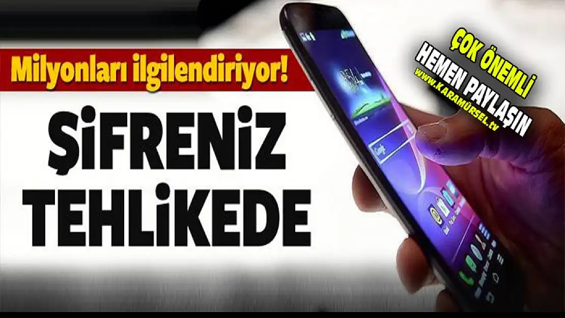 Akıllı telefon kullananlar bu haberi mutlaka okuyun