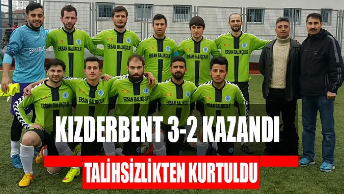 Kızderbent Galibiyetle Yüz Güldürdü