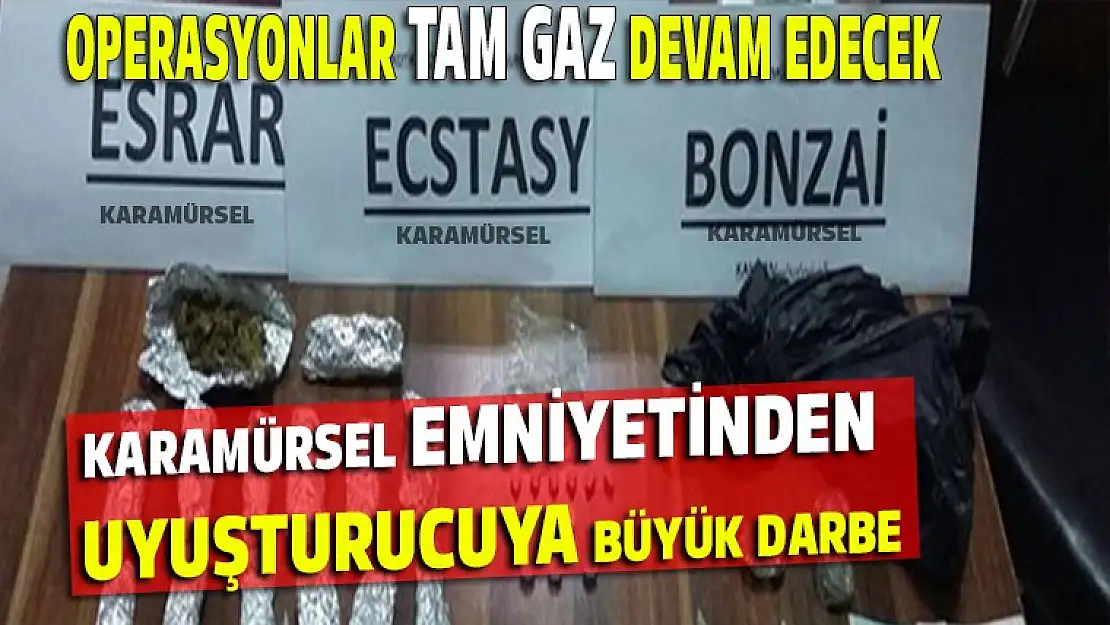 Karamürsel'de büyük uyuşturucu operasyonu