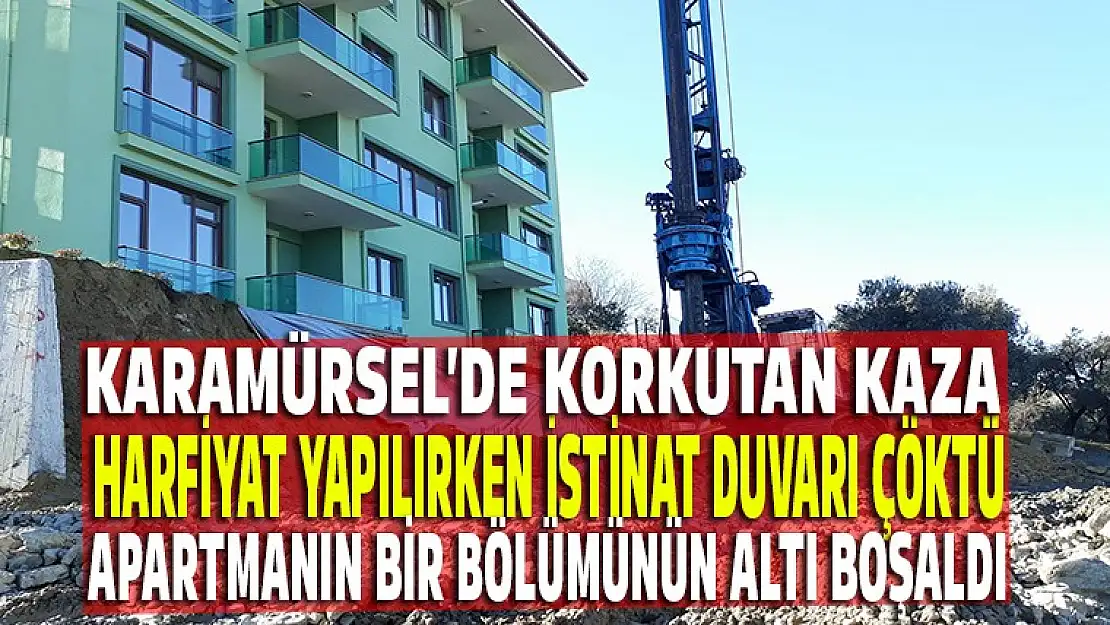 Karamürsel'de korkutan olay