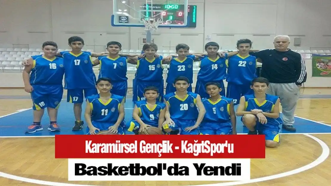 Basketbol'da Karamürsel Gençlik - KağıtSpor'u Yendi