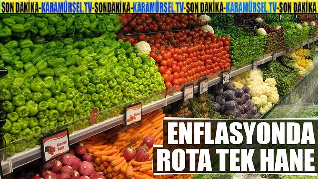 Enflasyonda rota tek hane