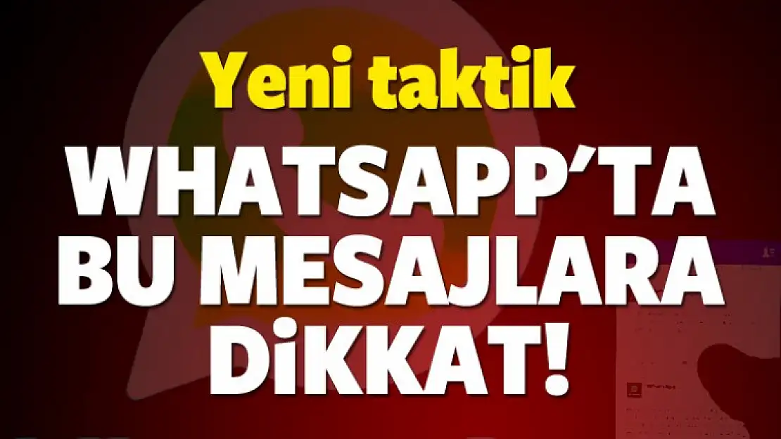 WhatsApp'da bu Mesajlarla Propagandaya Devam Ediyorlar