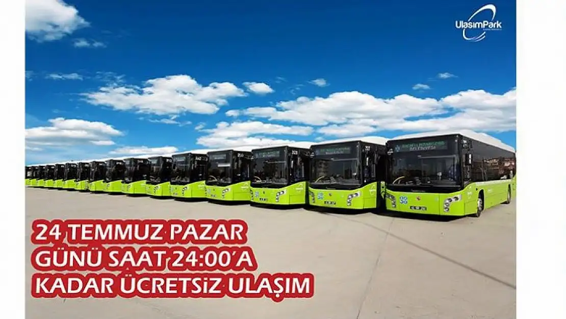 ÜCRETSİZ ULAŞIMA 2 GÜN DAHA DEVAM