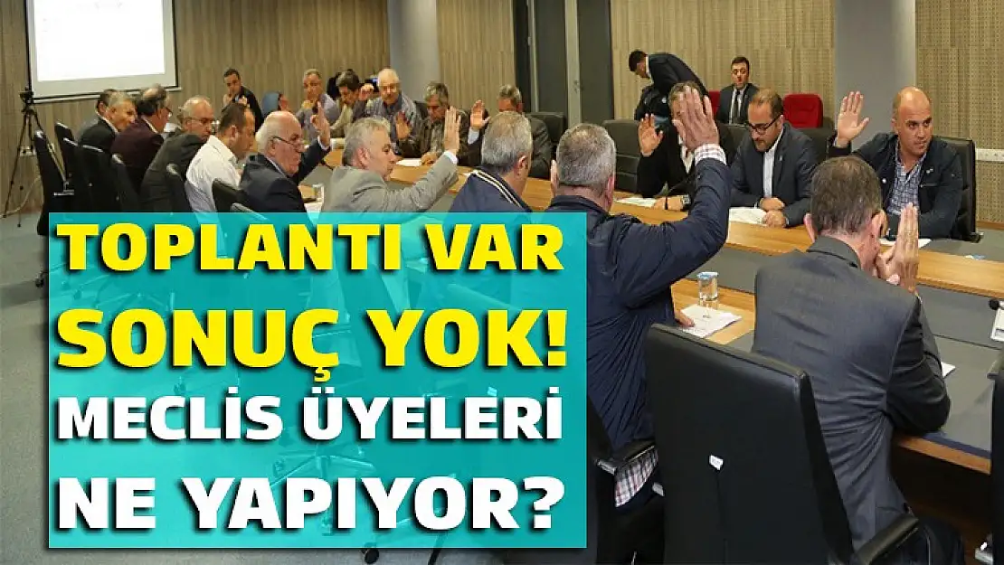 Karamürsel'de Ekim ayı meclis toplantısı yapıldı