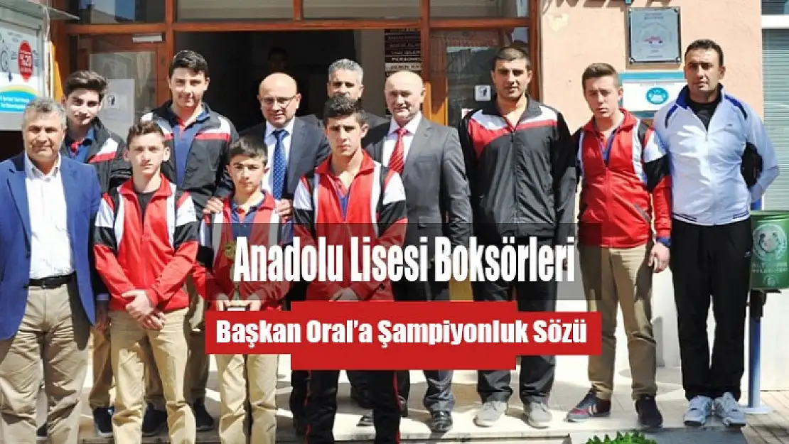 Boksörler'den Başkan'a Şampiyonluk Sözü