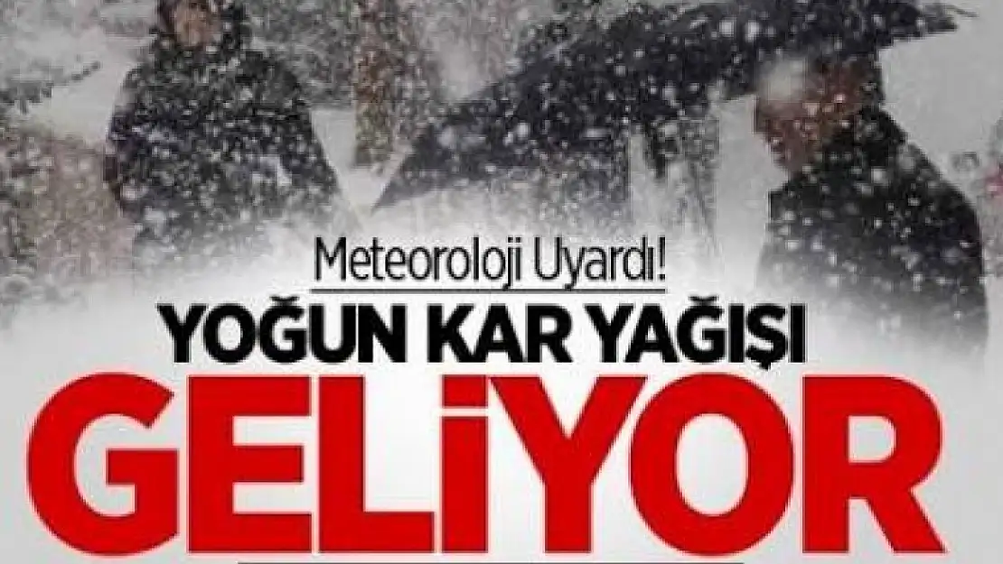 Meteoroloji'den Karamürsel için  'yoğun kar' uyarısı