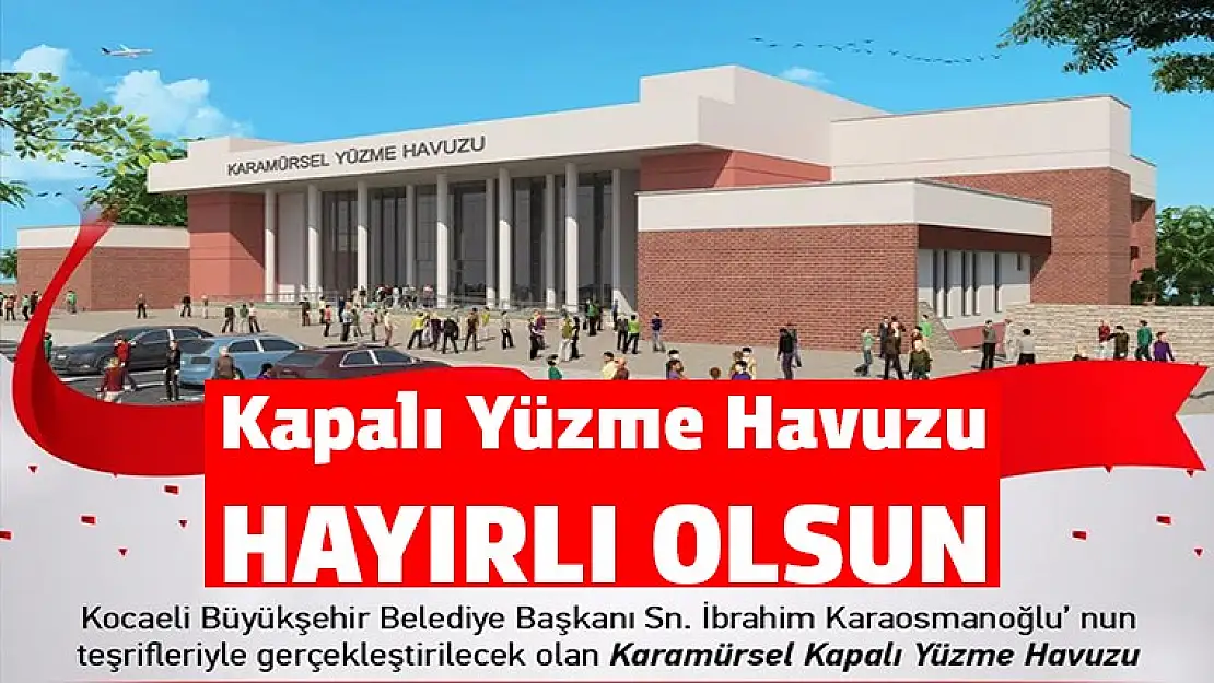 Kapalı Yüzme Havuzu inşaatı başladı