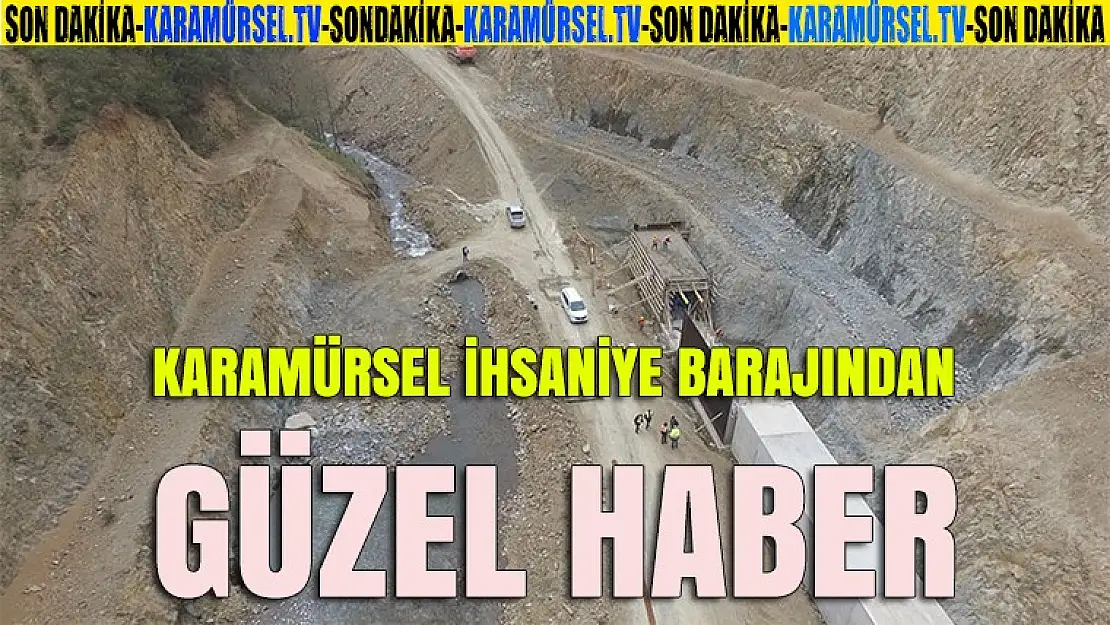 İhsaniye barajından güzel haber